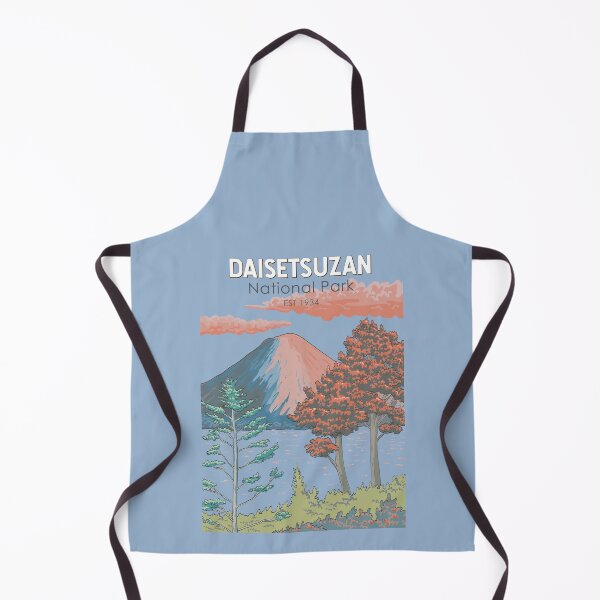 Item preview, Daisetsuzan National Park Japan Illustration Travel Art Vintage designed and sold by KrisSidDesigns.