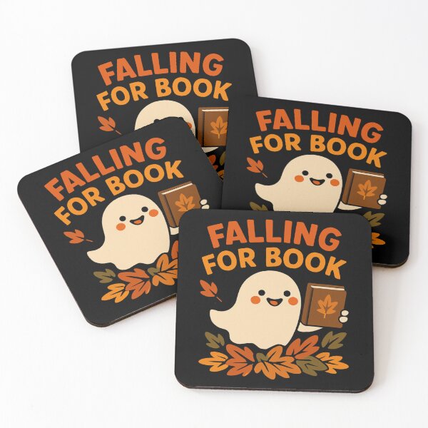 Item preview, Falling For Book halloween t-shirt design designed and sold by Style2Vie.