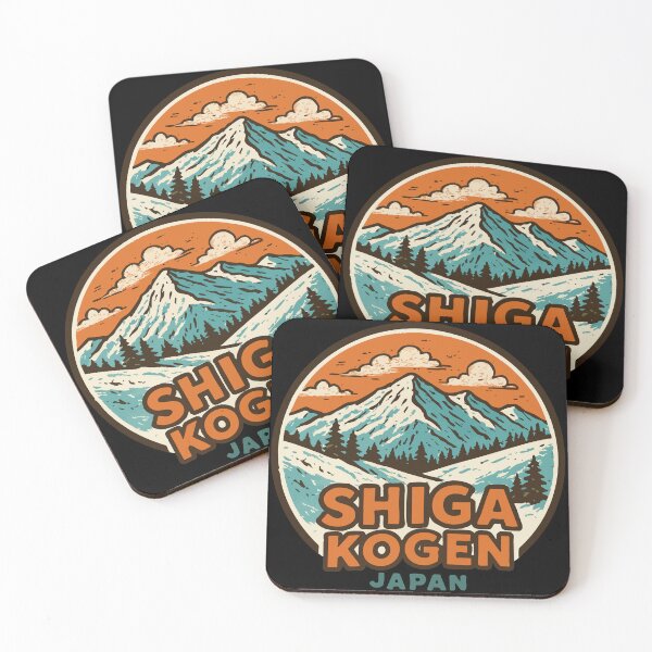 Artikelvorschau, Shiga Kogen Japan Retro entworfen und verkauft von TomFrontierArt.