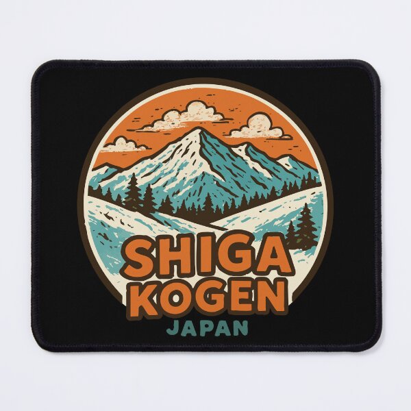 Item preview, Shiga Kogen Japan Retro designed and sold by TomFrontierArt.