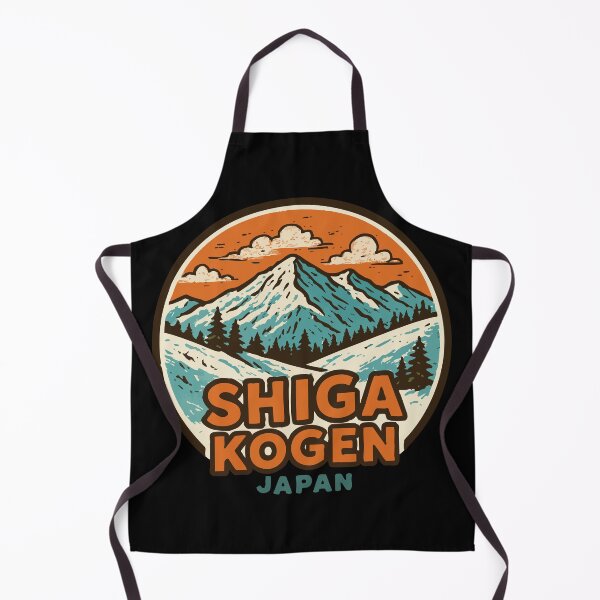 Artikelvorschau, Shiga Kogen Japan Retro entworfen und verkauft von TomFrontierArt.