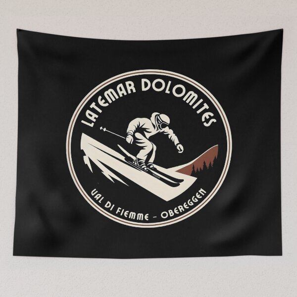 Item preview, Latemar Dolomites - Val di Fiemme-Obereggen - Trentino South Tyrol - Italy  designed and sold by GoodOldVintage.