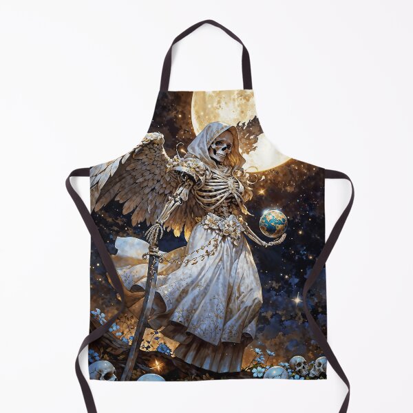 Item preview, Santa Muerte in White Dress designed and sold by AliceWhiteDF.