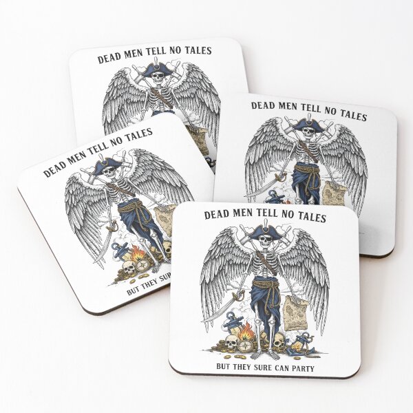 Item preview, Dead Men Tell No Tales Pirate Party Art | Epic Skeleton Halloween Design designed and sold by AnnDesignStudio.