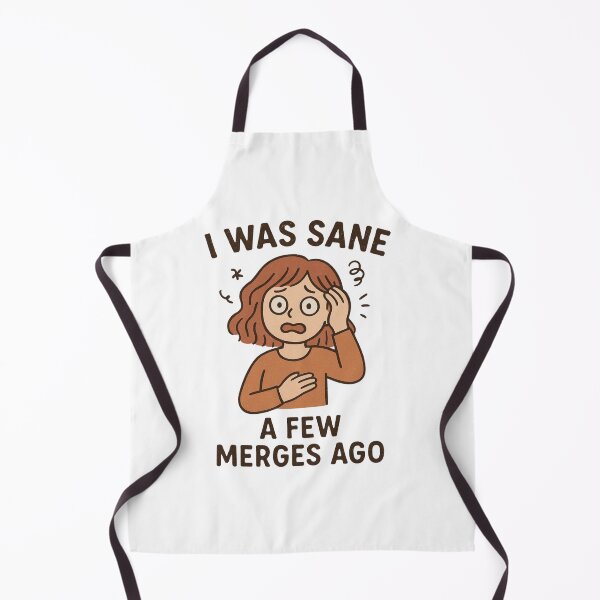 Item preview, I Was Sane a Few Merges Ago designed and sold by Prints-by-Olaf.