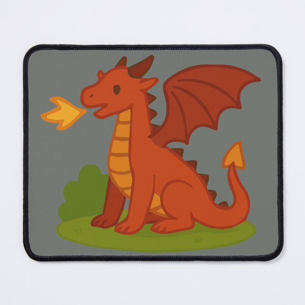 Item preview, Friendly Red Dragon designed and sold by Shannon Barrera.