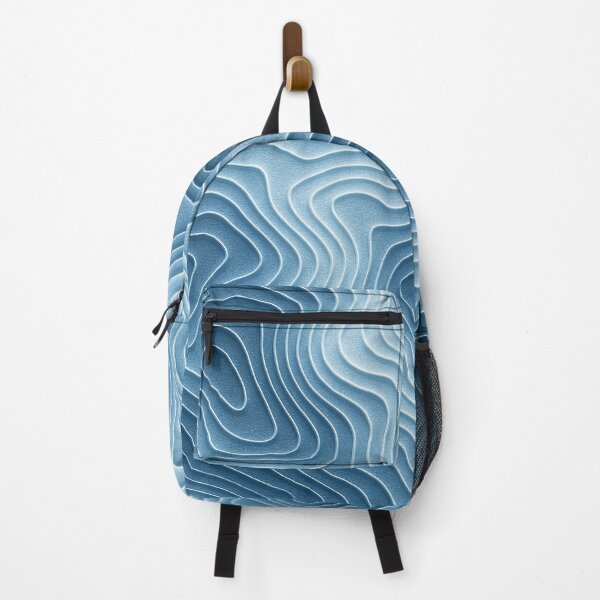 Item preview, Monochrome Topographic Wave Pattern designed and sold by weirdfishes123.