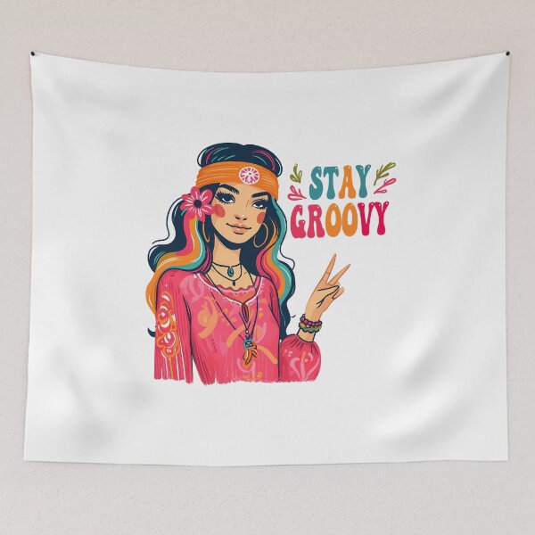 Item preview, Hippie Yippie  Sublimation designed and sold by Eiwaprints.