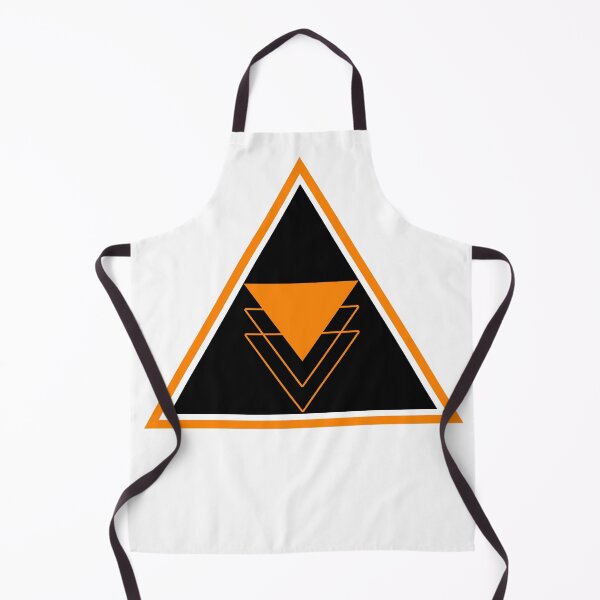 Item preview, Orange Minimalist Neon Triangles - Futuristic Geometric Art designed and sold by Avagen Designs.