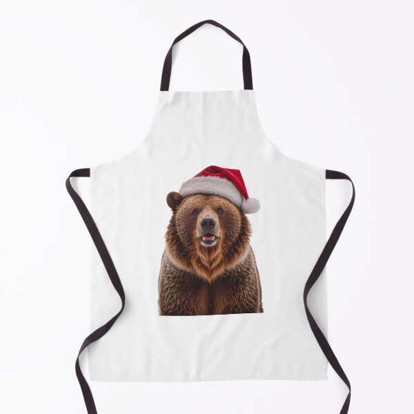 Item preview, Santa Grizzly Bear christmas xmas holiday merry gift love hat designed and sold by CheeseBlueprint.
