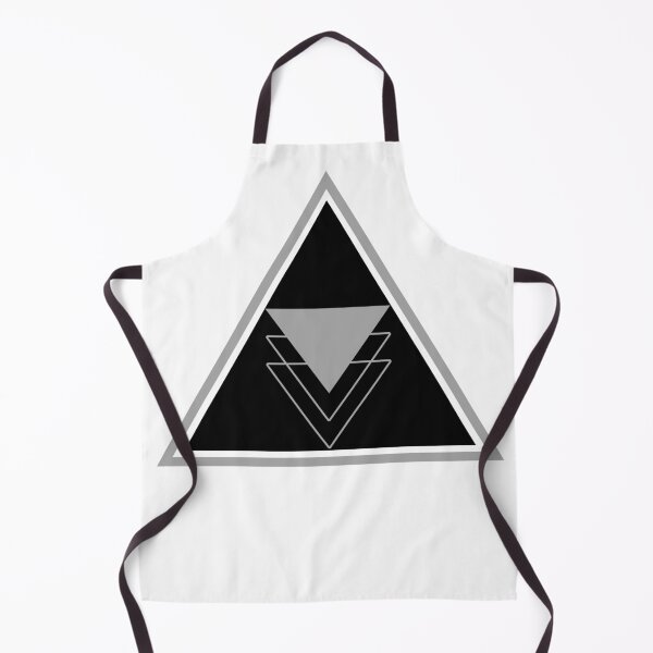 Item preview, Grey Minimalist Neon Triangles - Futuristic Geometric Art designed and sold by Avagen Designs.