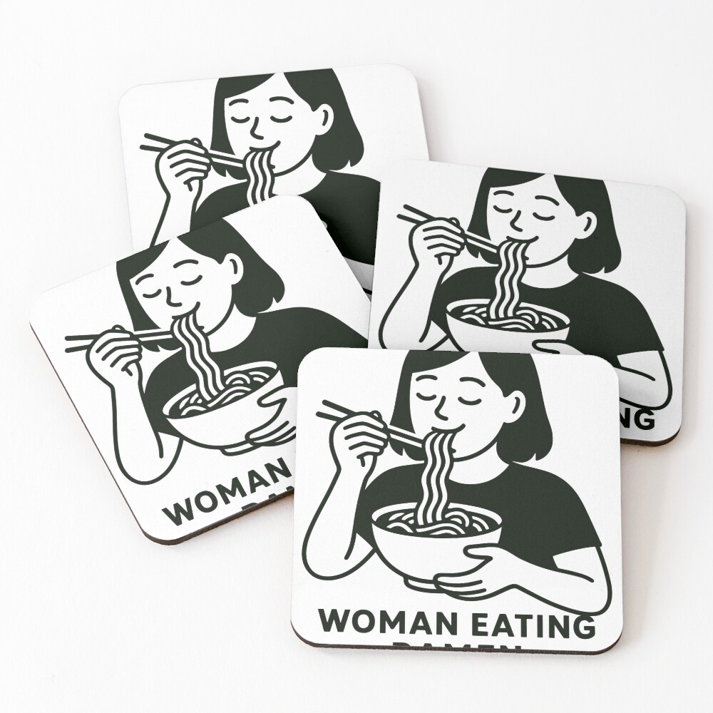 Item preview, Coasters (Set of 4) designed and sold by ThreadQuirk.