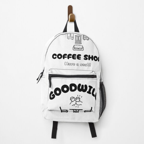 Item preview, Goodwill is best with coffee and friends (black text) designed and sold by todayifeelbitchy.