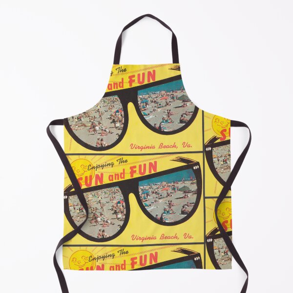 Item preview, Enjoying Virginia Beach Postcard designed and sold by Aesthetic Archive.
