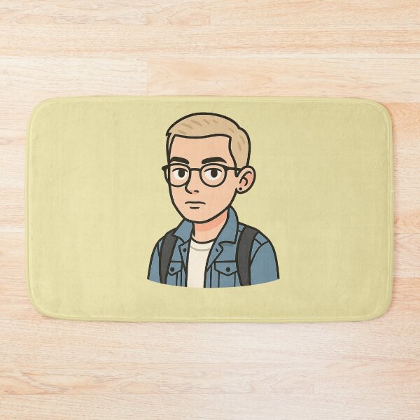 Item preview, Smartest Man on Earth Meme Cartoon Style Design designed and sold by YourDreamyDesign.