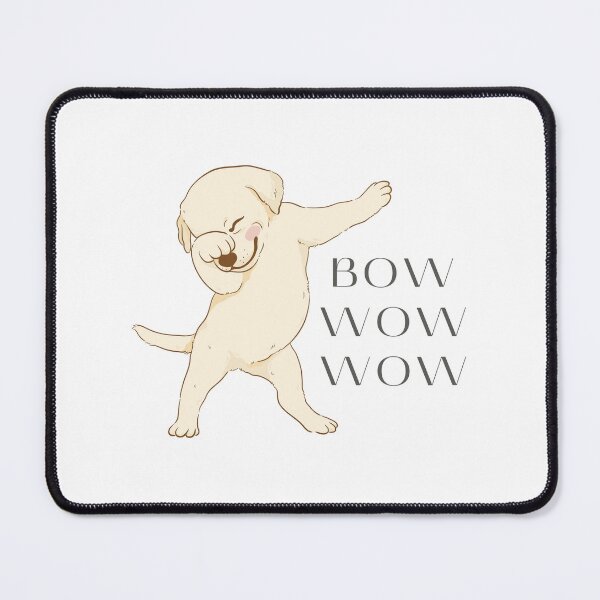 Item preview, “Dabbin’ Pup Vibes – Bow Wow Style” designed and sold by SOSSI.