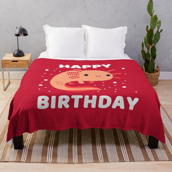Item preview, HAPPY BIRTHDAY AXOLOTL #5 designed and sold by SalahBlt.