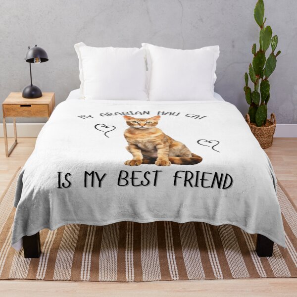Item preview, My Arabian Mau Cat Is My Best Friend designed and sold by Viikis.