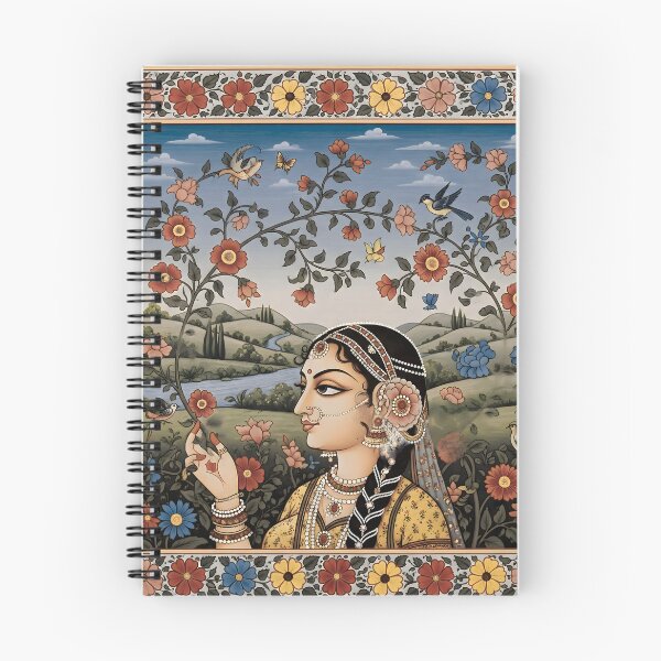 Item preview, Elegant Guler Art Painting with Intricate Floral Motif designed and sold by Haus Of K.