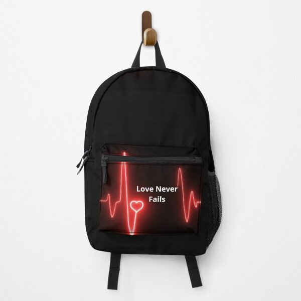 Item preview, Love Never Fails – Christian Inspirational Design designed and sold by The Word Wears.