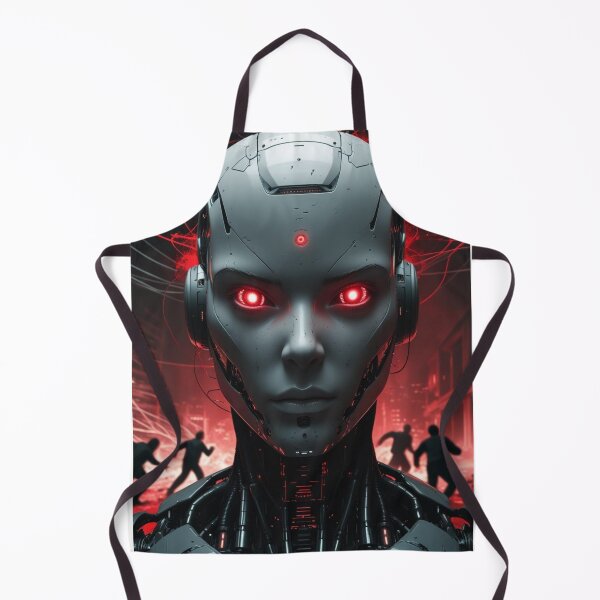 Item preview, AI Menace – Rise of the Machines designed and sold by smitke.