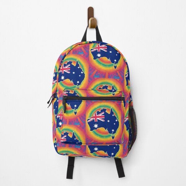 Item preview, Australia Outline in Flag Colors – Unique Map designed and sold by RAKO13.
