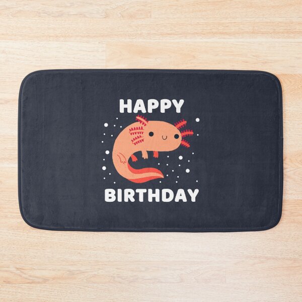 Item preview, HAPPY BIRTHDAY AXOLOTL #7 designed and sold by SalahBlt.