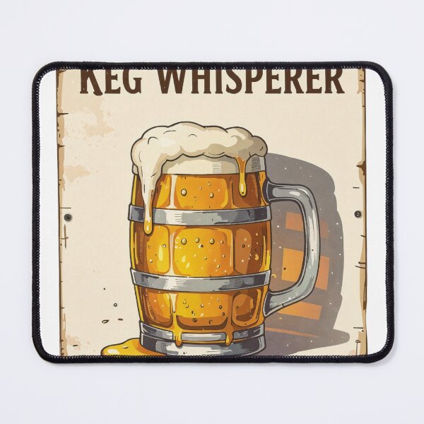 Item preview, Vintage Style Sign Featuring Keg Whisperer Text and Beer Mug designed and sold by Creative88Art.