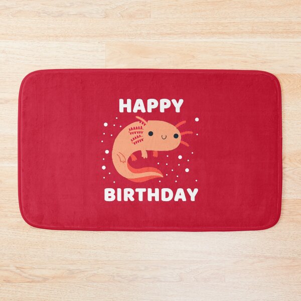 Item preview, HAPPY BIRTHDAY AXOLOTL #8 designed and sold by SalahBlt.