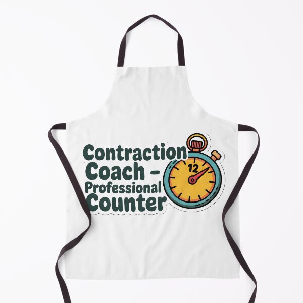 Item preview, Contraction Coach – Professional Counter Funny Labor Nurse Sticker designed and sold by ArtistanForge.