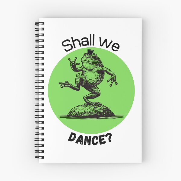 Item preview, Dancing frogs Shall we dance? designed and sold by EmsiPrintVault.