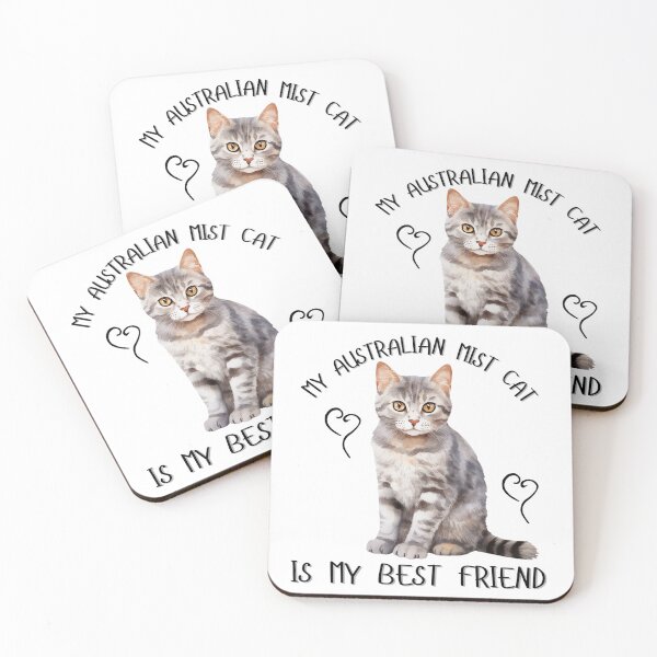 Item preview, My Australian Mist Cat Is My Best Friend designed and sold by Viikis.