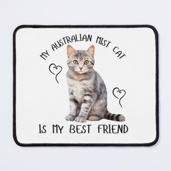 Item preview, My Australian Mist Cat Is My Best Friend designed and sold by Viikis.