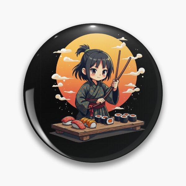 Item preview, Samurai sushi designed and sold by SimoesArtistry.