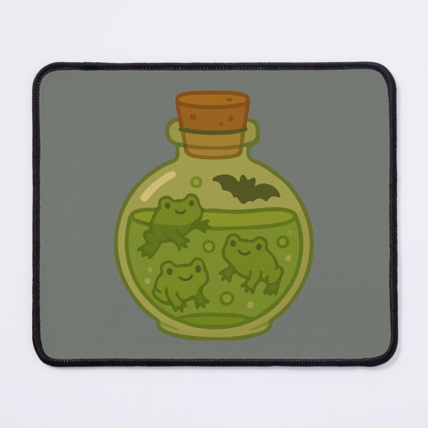Item preview, Frogs in a Potion Bottle designed and sold by Shannon Barrera.