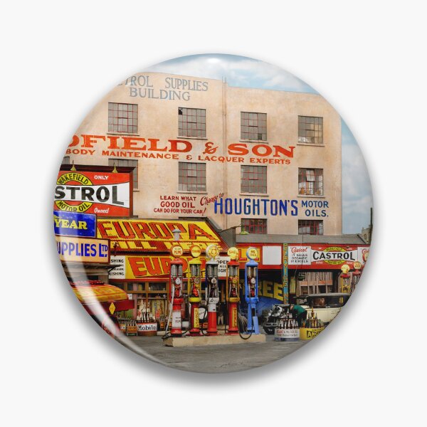 Item preview, Gas Station - Brand loyalty 1930 designed and sold by Mike Savad Photography.