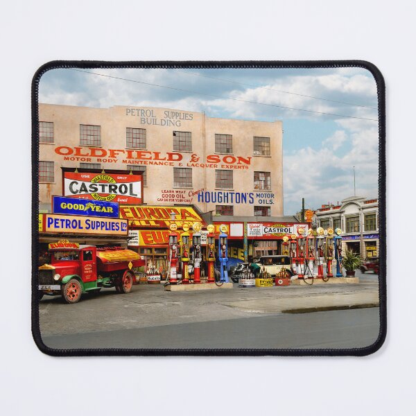 Item preview, Gas Station - Brand loyalty 1930 designed and sold by Mike Savad Photography.