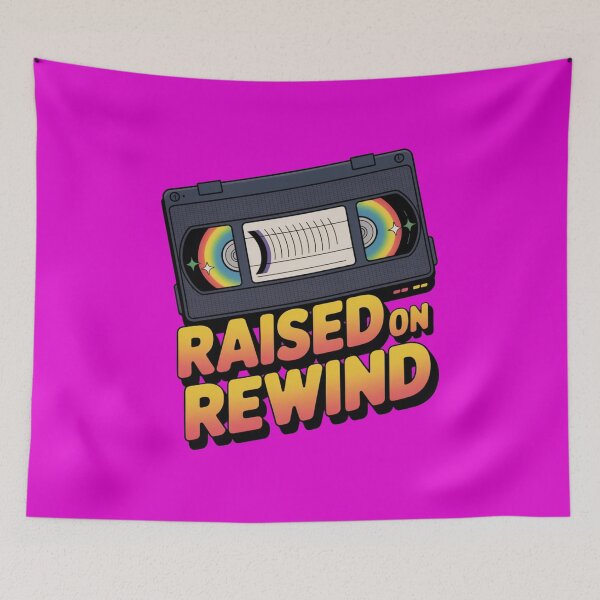 Item preview, VHS Forever – Raised on Rewind designed and sold by GENX-AUTISM-DAD.
