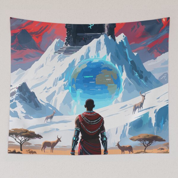Item preview, Kilimanjaro: Summit over the Savannah designed and sold by Honu2025.