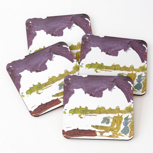 Item preview, Mountain Range Purple Haze designed and sold by Slippery Easel Art House.