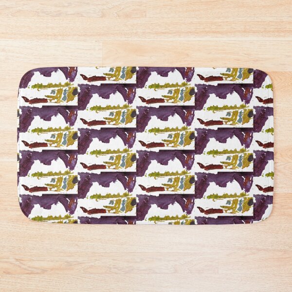 Item preview, Mountain Range Purple Haze designed and sold by Slippery Easel Art House.