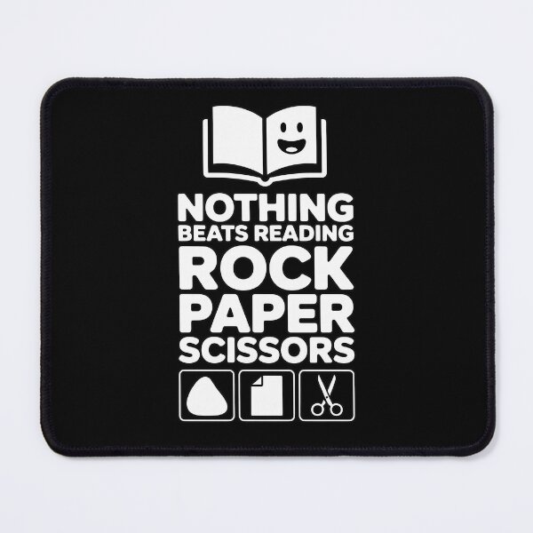 Item preview, Nothing Beats Reading Rock Paper Scissors – Reading Wins Over Games designed and sold by Stock4U.