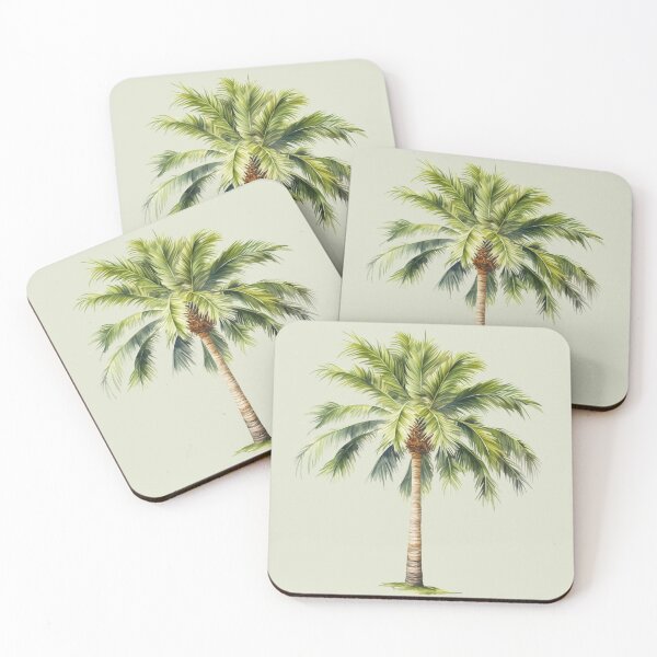 Item preview, Watercolor Palm Tree designed and sold by Violet Peonies.