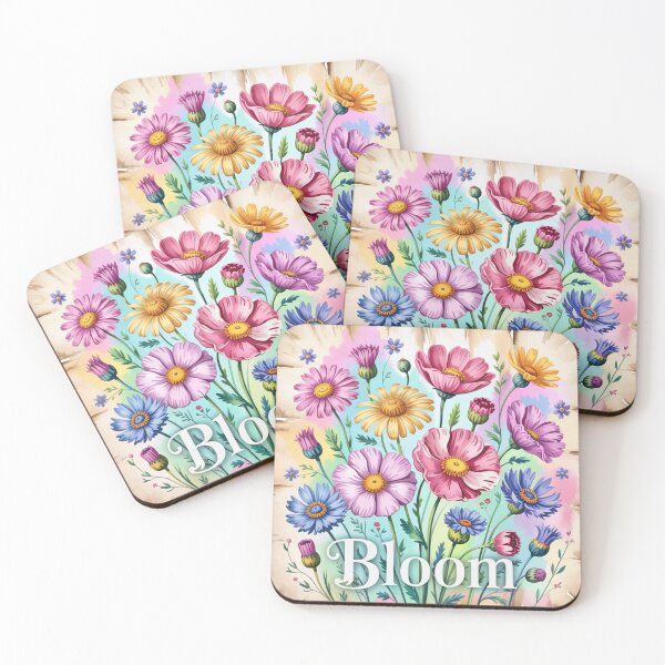 Item preview, Blooming wild flowers. designed and sold by elegantpaterns.