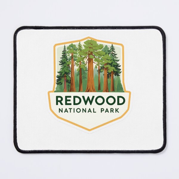 Item preview, Redwood national park California - Green forest explore our parks designed and sold by SkeletonsDanger.