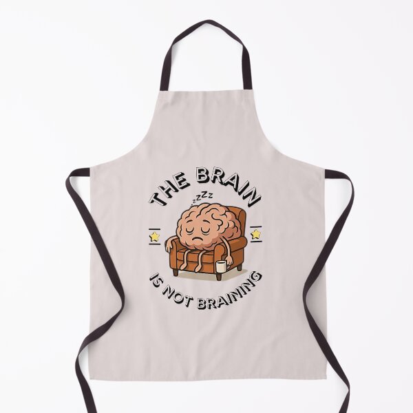Item preview, Sarcastic Sleepy Brain with Coffee – The Brain Is Not Braining | Relatable Funny designed and sold by Cree8if.