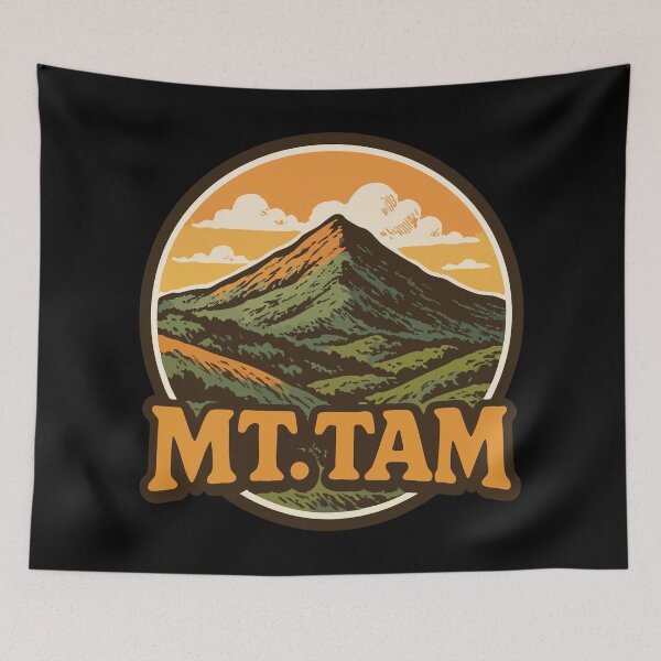 Item preview, Mount Tamalpais California Travel designed and sold by TomFrontierArt.
