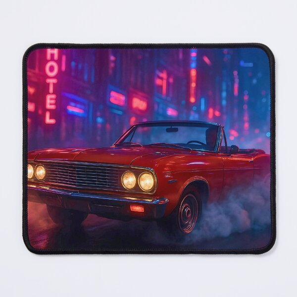 Item preview, Vintage car neon city lit  designed and sold by Safoo92.