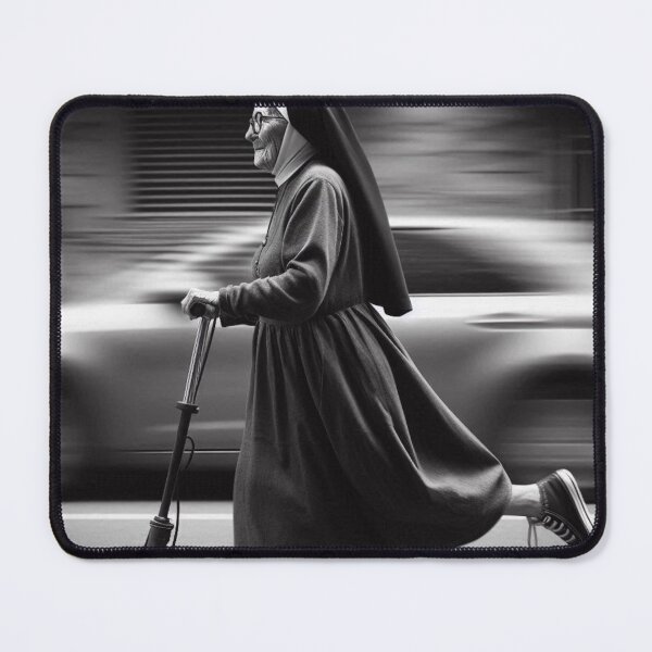 Item preview, "Scootiful Savior: Nun-Stop to Redemption!" designed and sold by Print Fiction.