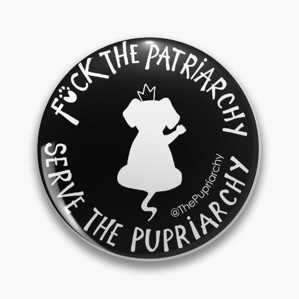 Item preview, Black + White w/ IG Handle designed and sold by ThePupriarchy.